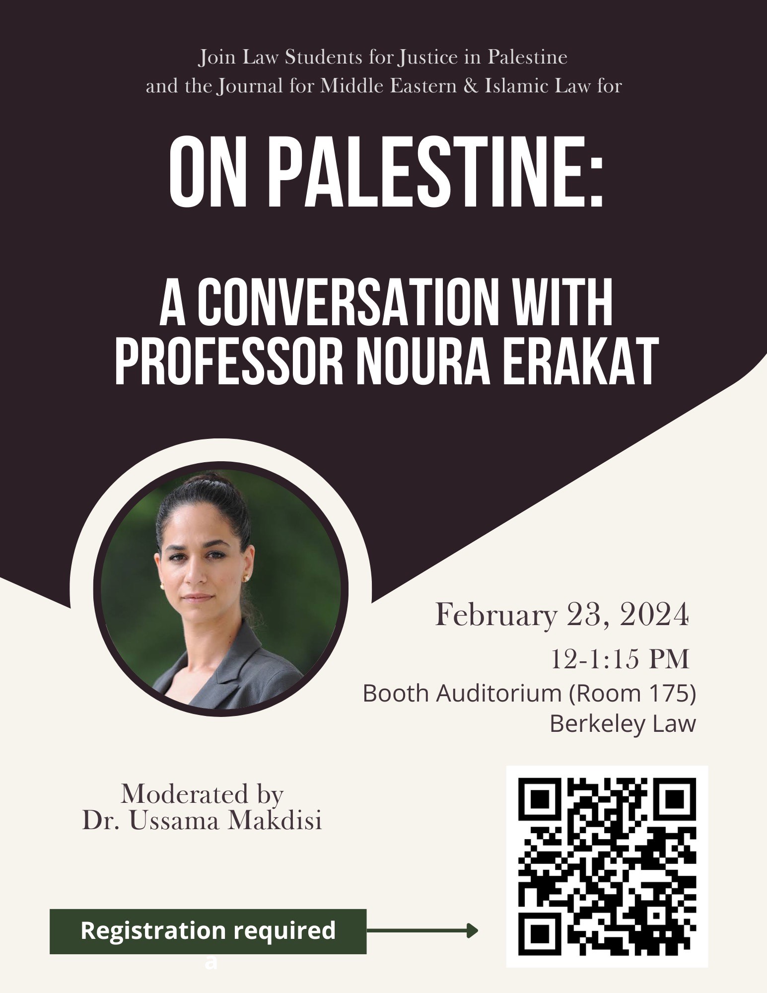 On Palestine A Conversation With Professor Noura Erakat Berkeley Law