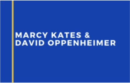 Marcy Kates and David Oppenheimer Logo