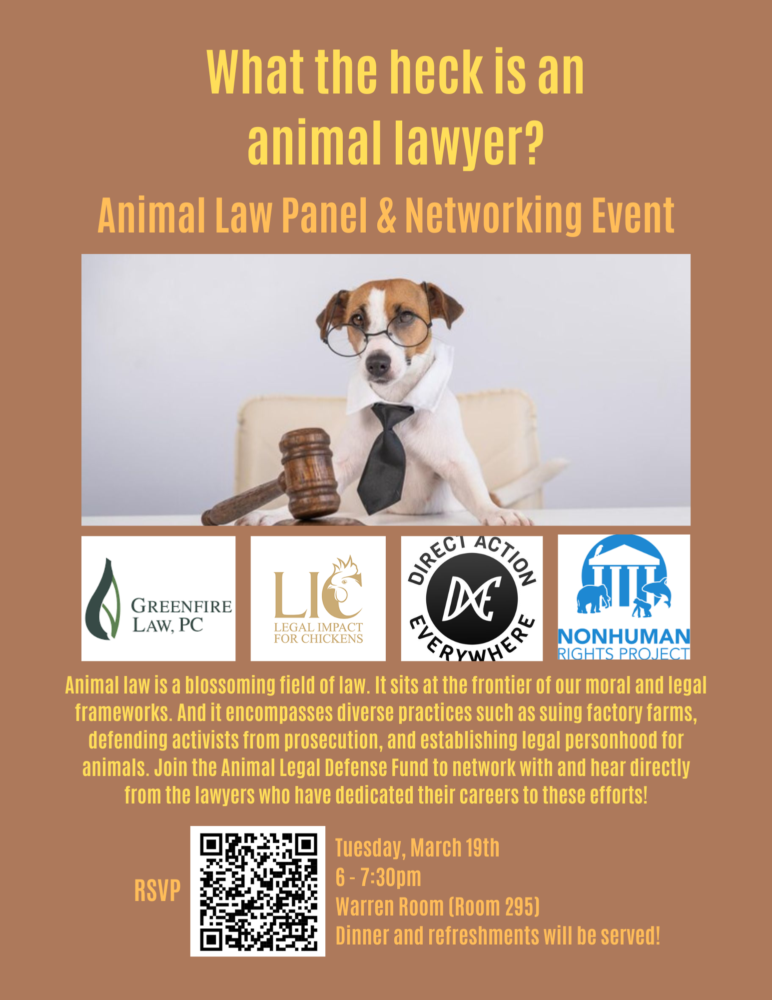 Animal rights deals lawyer