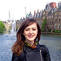 Natalia Krapiva ’18 at The Hague