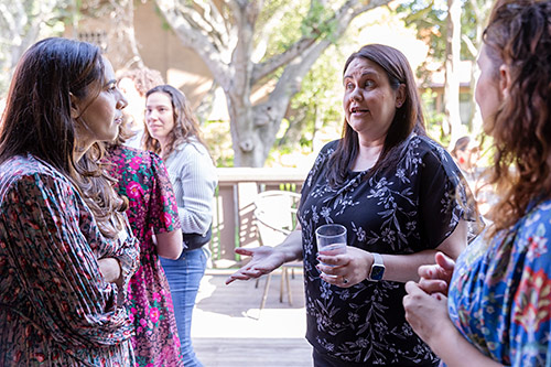 Group of women chatting