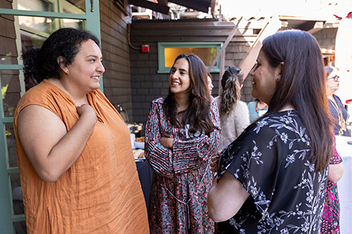 Group of women chatting