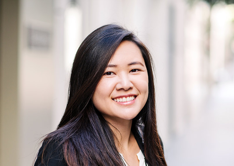 Lizzie Dinh ’19 celebrates success at the beginning of her career