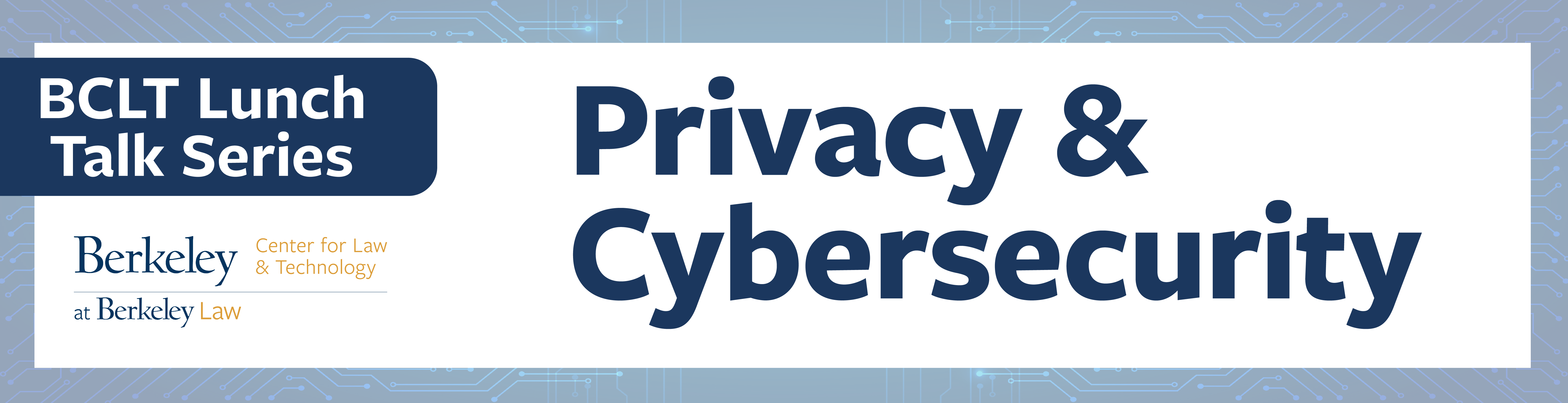 Privacy and Cybersecurity