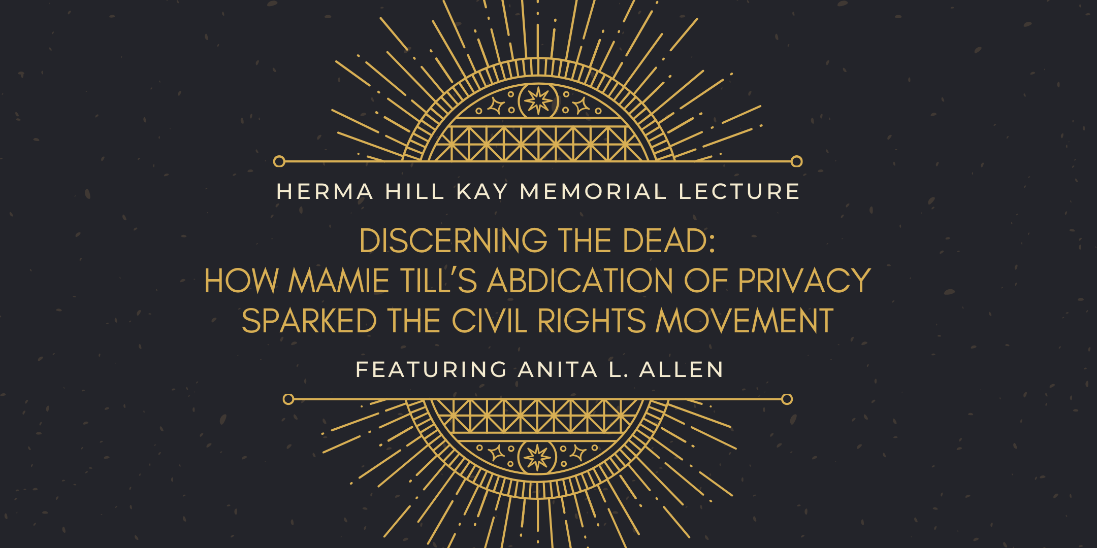 Herma Hill Kay Lecture banner